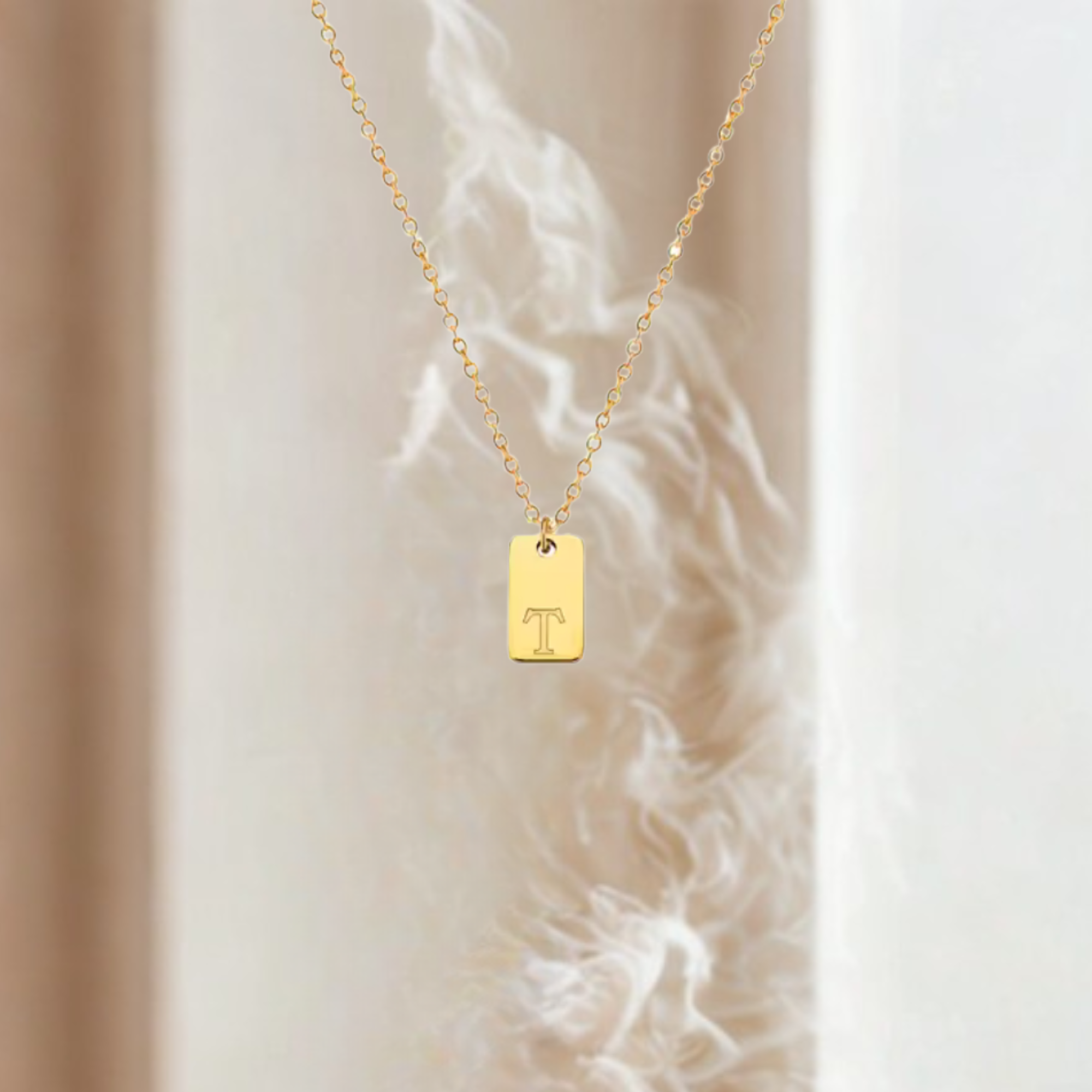Simple Necklace (gold - T)