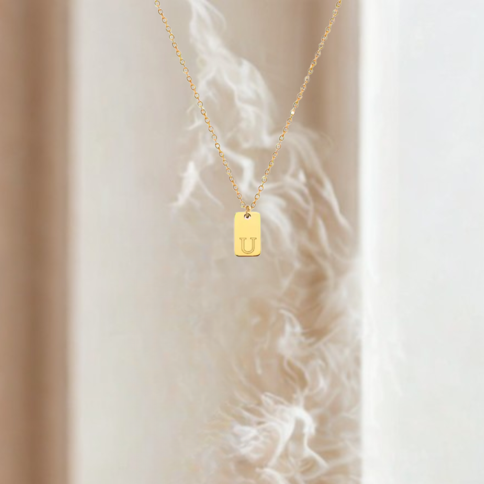 Simple Necklace (gold - U)