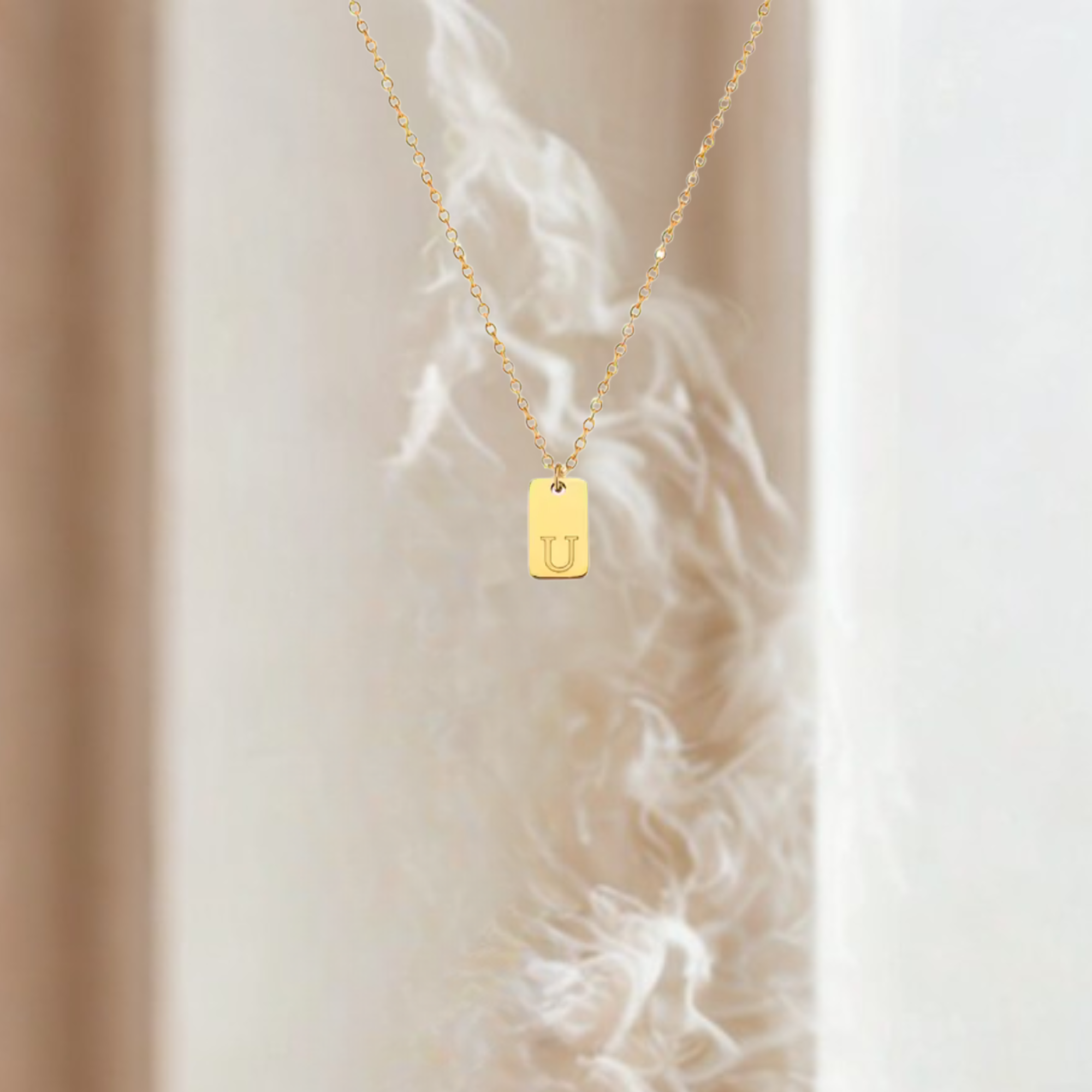 Simple Necklace (gold - U)