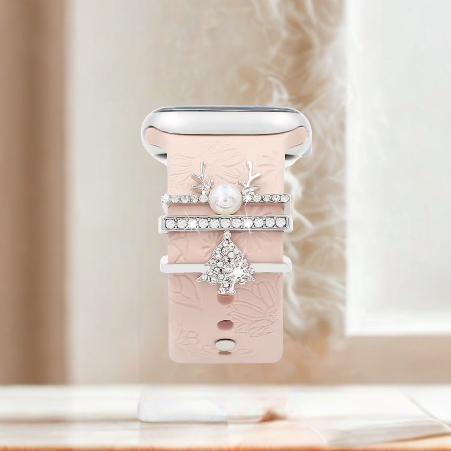 Watch Charms Christmas Collection- Xmas Tree Silver