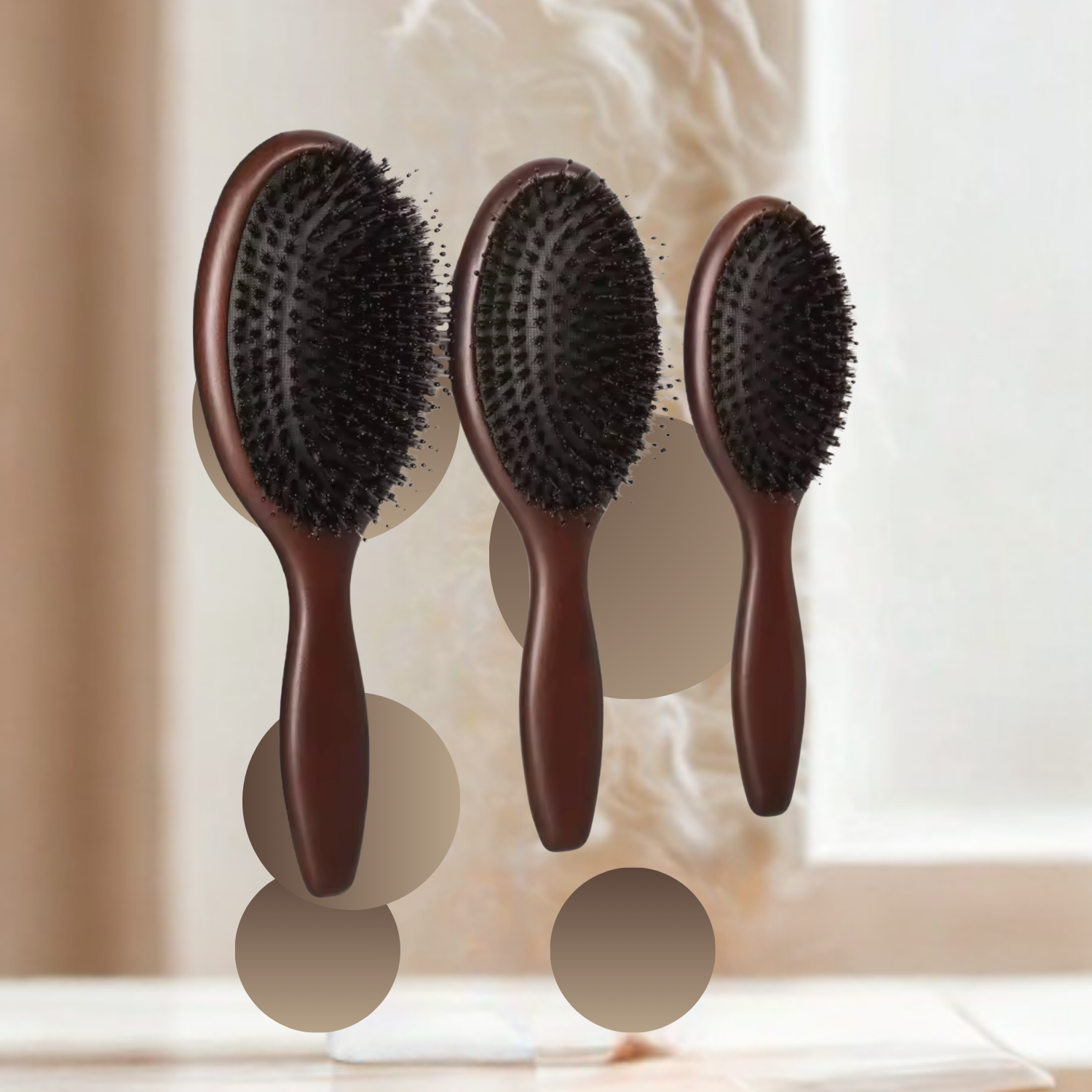 Pl'aus Chocolate Brush large