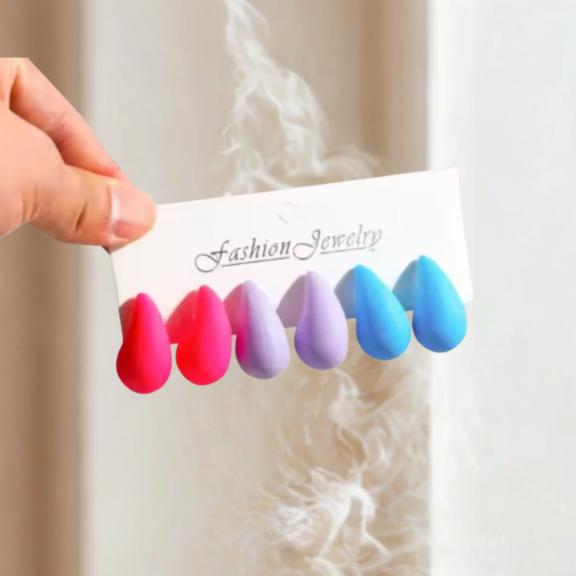 Tear Drop Earring lilac