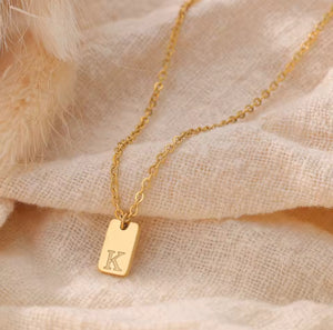 Simple Necklace (gold - K)