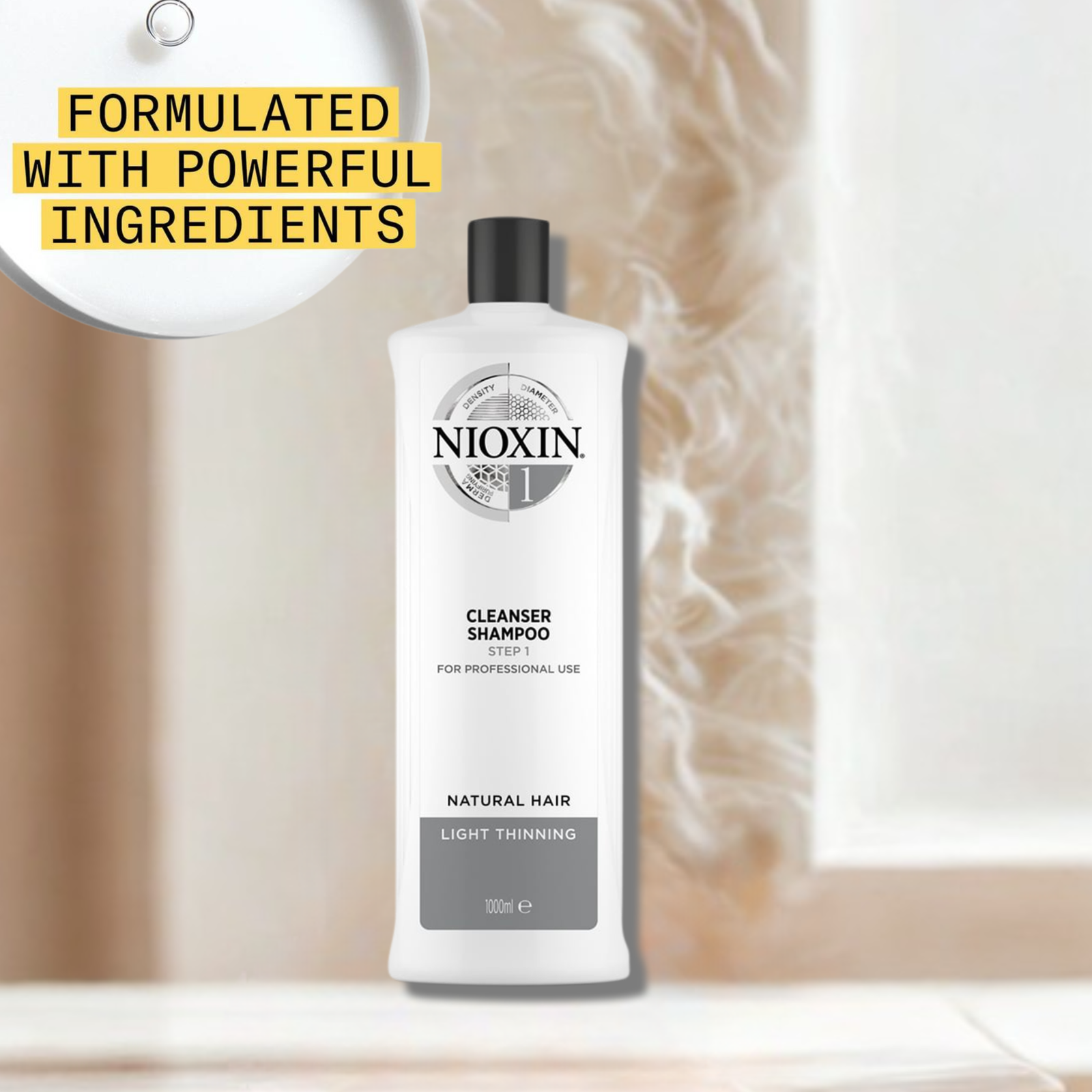Nioxin SYS 1 shampoo 1L