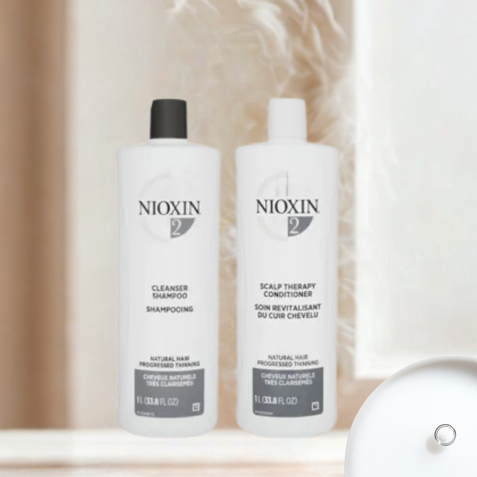 Nioxin SYS2 1L BUNDLED DUO(natural hair)