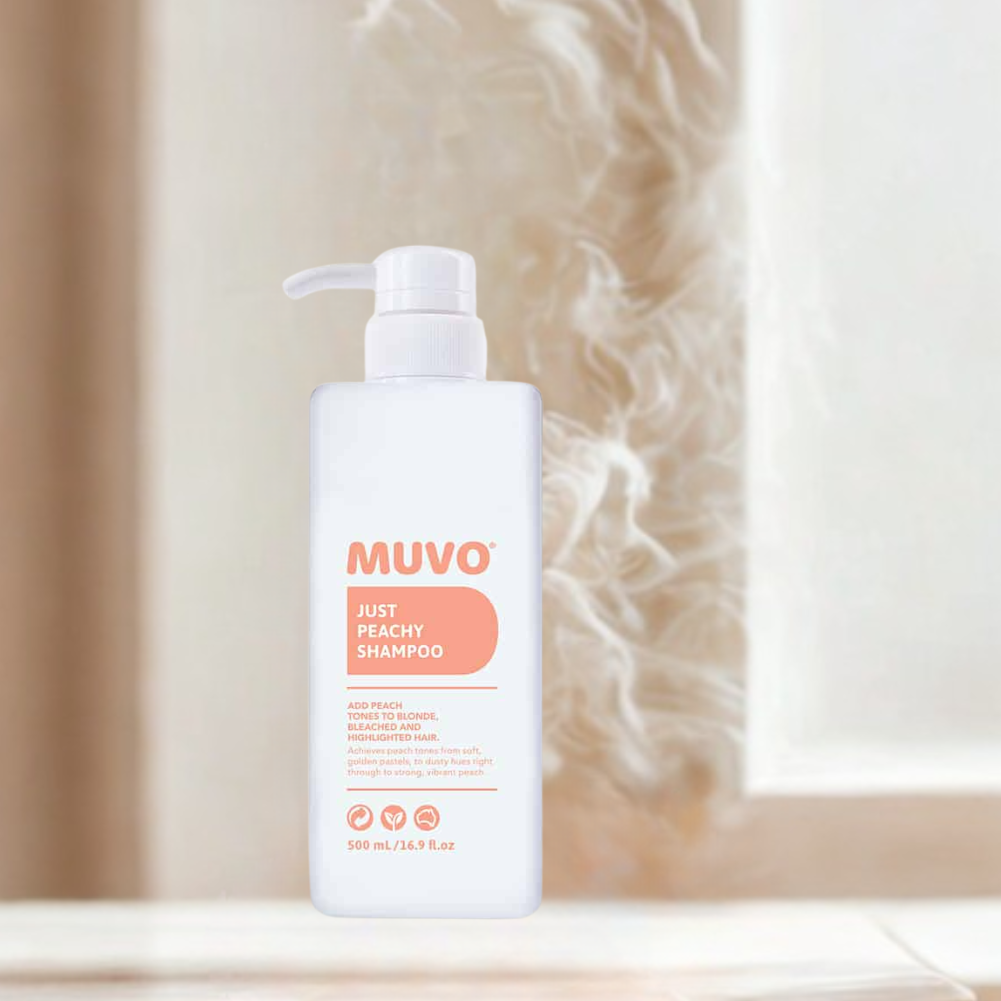 MUVO JUST PEACHY SHAMPOO 500ml