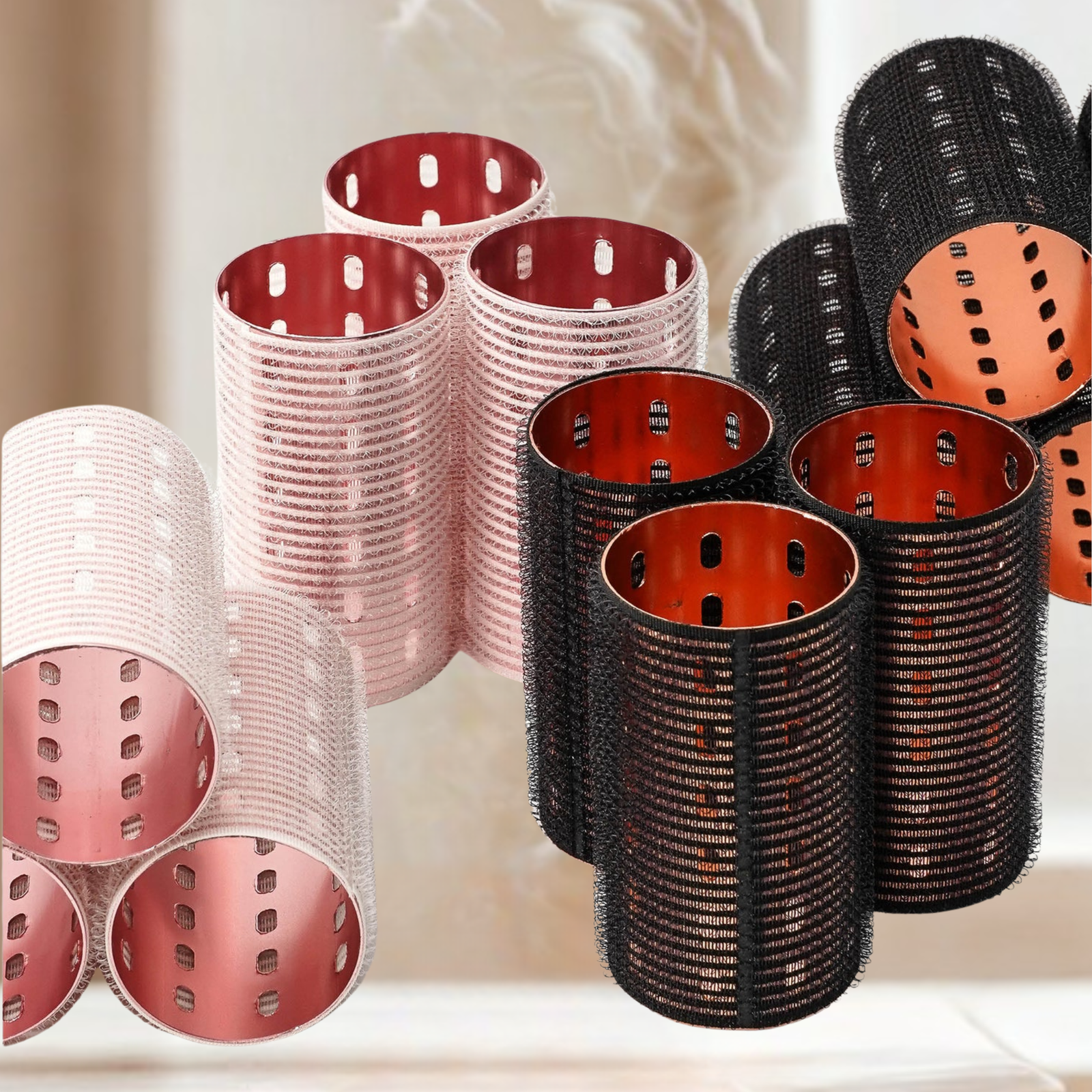 Lornaevans Pro set self grip rollers