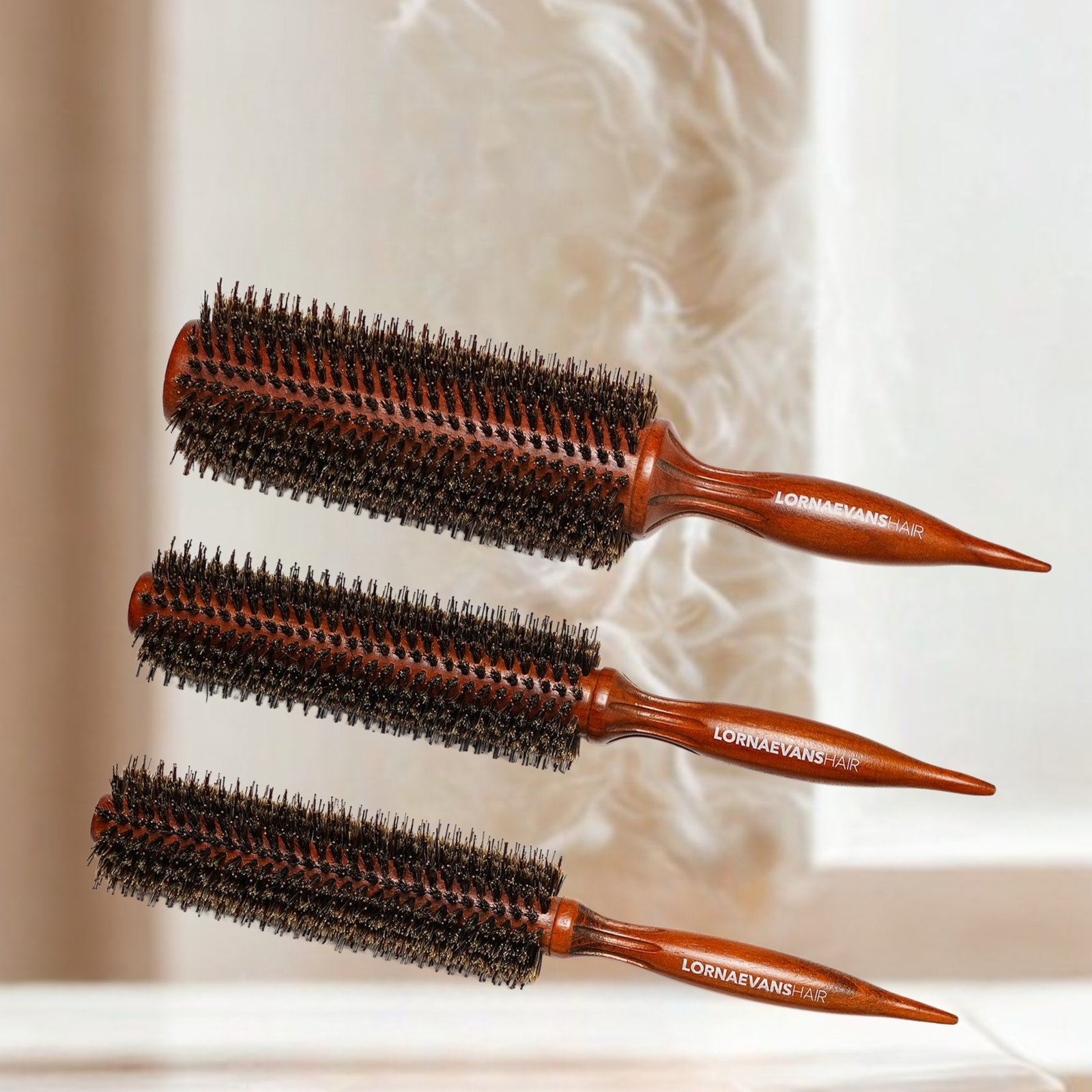 Lornaevans HairSet of brushes (3)