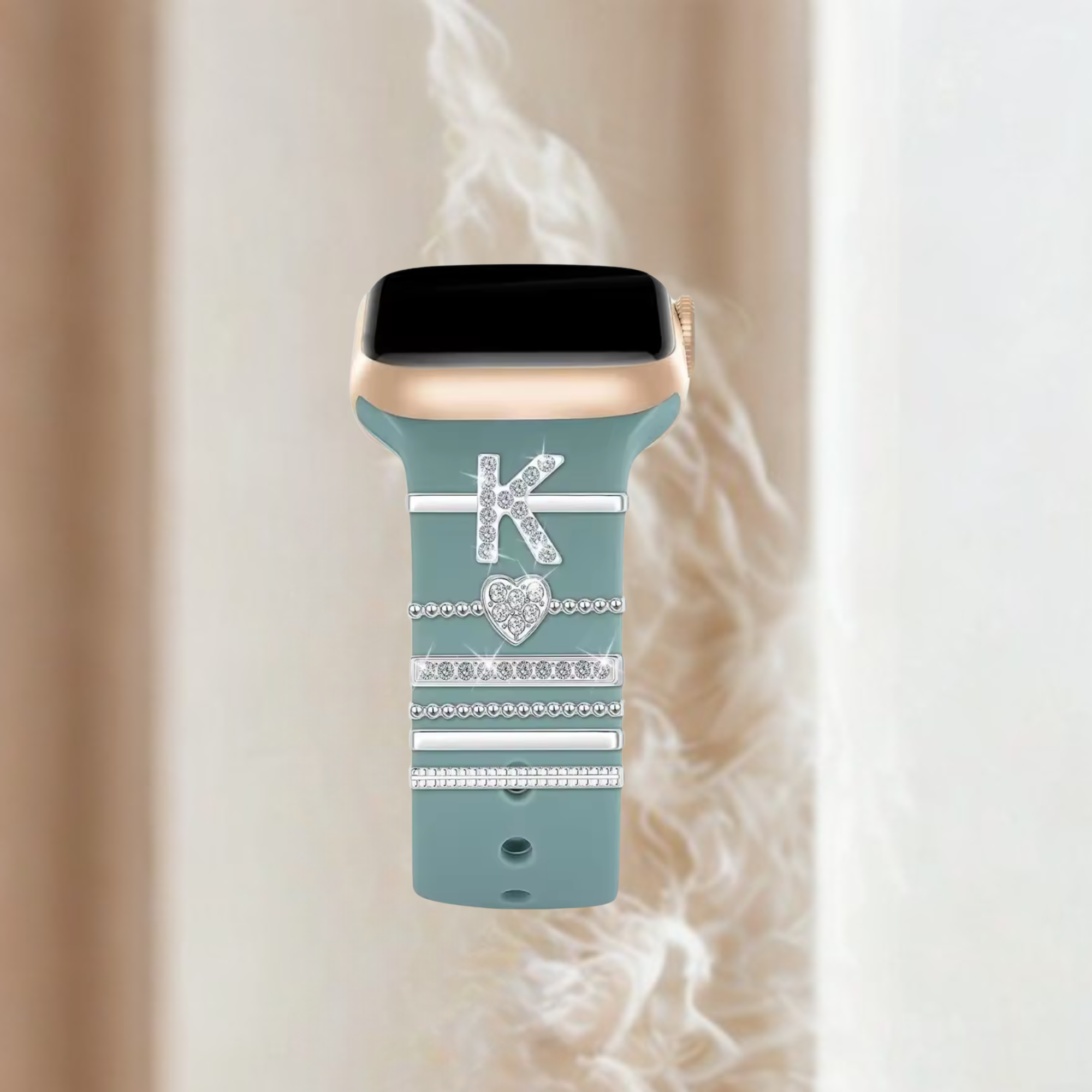 K watch charms silver