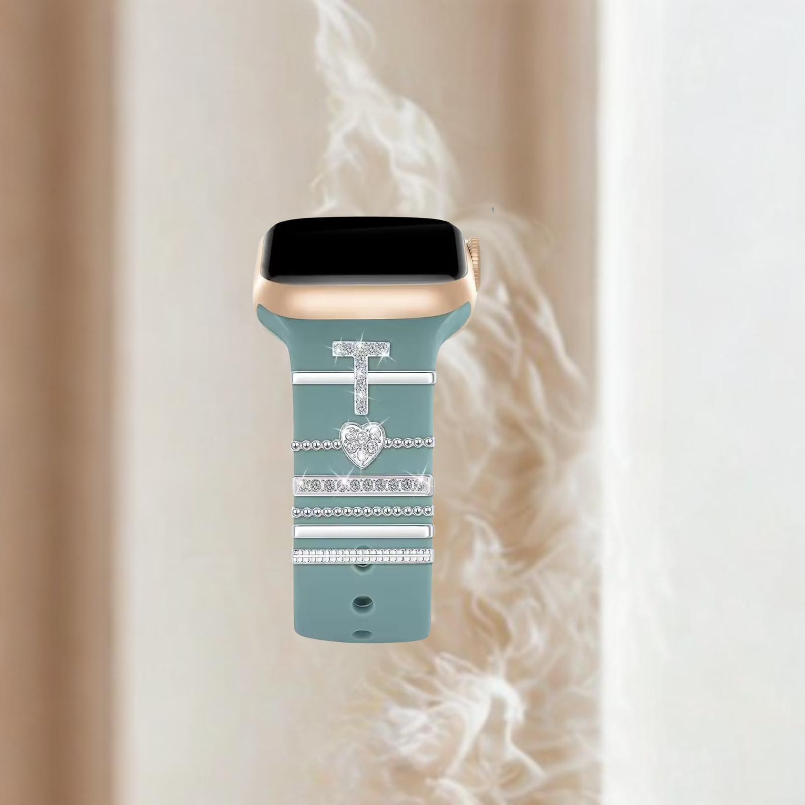 T watch charms silver